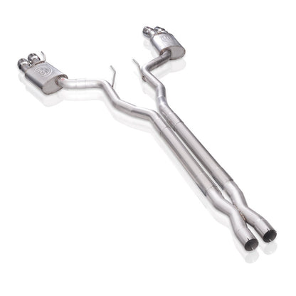 Stainless Works 18+ Ford Mustang GT Redline X-Pipe Performance Connect Cat-Back Exhaust M18CBXPC M18CBXPC Photo - Unmounted
