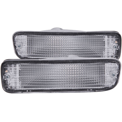 Anzo 1995-1997 Toyota Tacoma Euro Parking Lights Chrome 511018 Photo - Primary