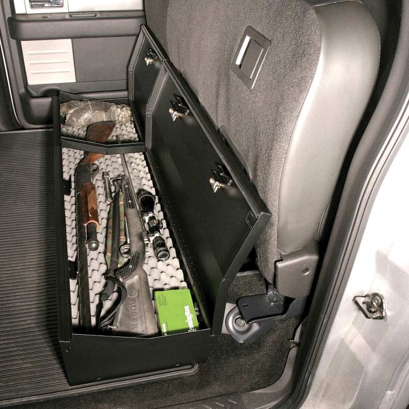 Tuffy Products Tuffy Ford F150 Supercrew Underseat Lockbox Full Length W/ Keyed Lock 283-01 283-01 Photo - Mounted