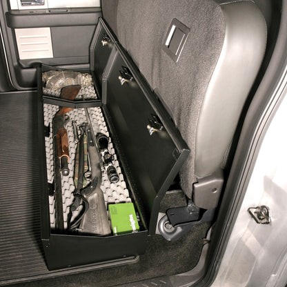 Tuffy Products Tuffy Ford F150 Supercrew Underseat Lockbox Full Length W/ Keyed Lock 283-01 283-01 Photo - Mounted