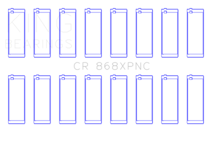 King Engine Bearings King Ford 4.6L/5.4L V8 SOHC (Size STDX) Performance Coated Rod Bearing Set CR868XPNCSTDX CR868XPNCSTDX Photo - Primary
