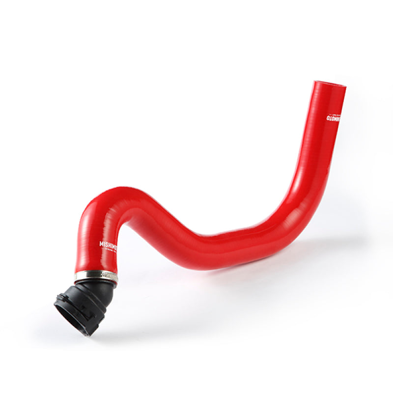 Mishimoto Ford Mustang Gt Silicone Radiator Upper Hose, 2015+ MMHOSE-MUS8-15URD Photo - out of package