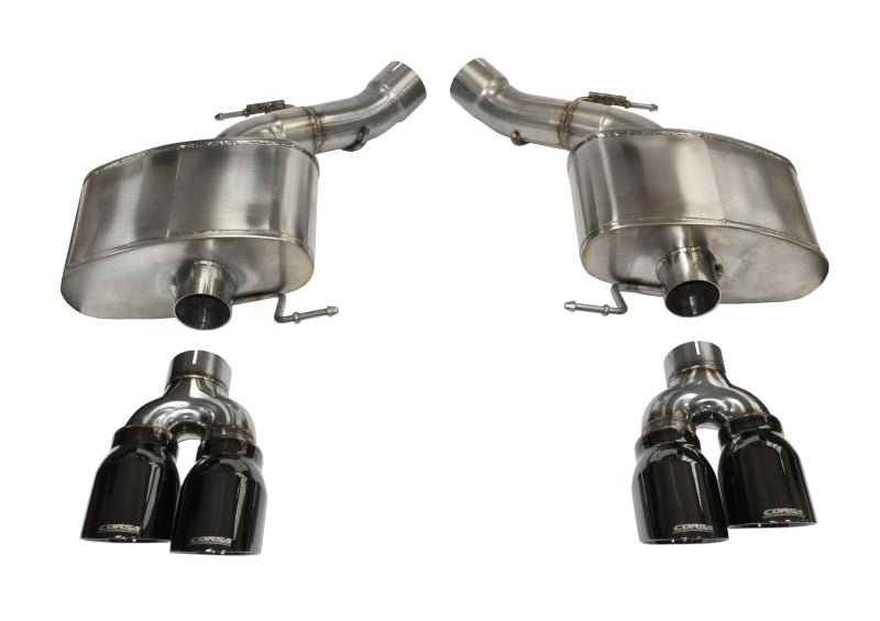 Corsa 12-13 BMW M5 F10 Black Sport Axle-Back Exhaust 14934BLK 14934BLK Photo - Primary