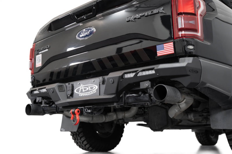 Addictive Desert Designs ADD 17-20 Ford F-150 Raptor Phantom Rear Bumper R110191190103 R110191190103 Photo - Mounted