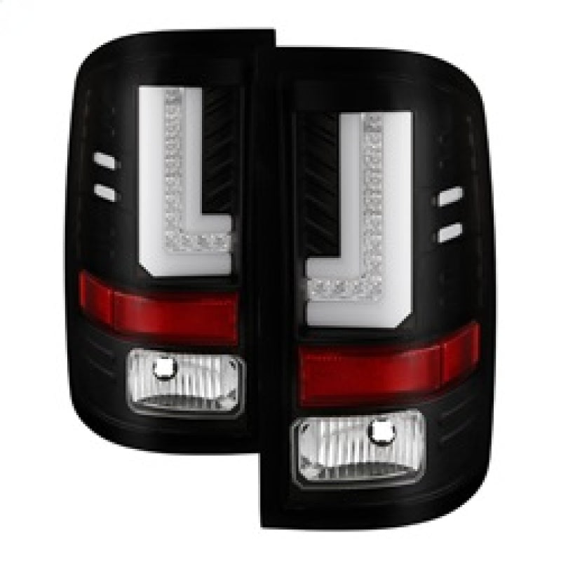 Spyder GMC Sierra 2016-2017 Light Bar LED Tail Lights - Black ALT-YD-GS16-LED-BK 5083777 5083777 Photo - Primary