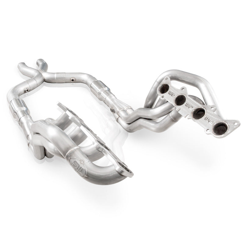 Stainless Works 2011-14 Mustang GT Headers 1-7/8in Primaries 3in X-Pipe High-Flow Cats M12HDRCATX M12HDRCATX Photo - Primary