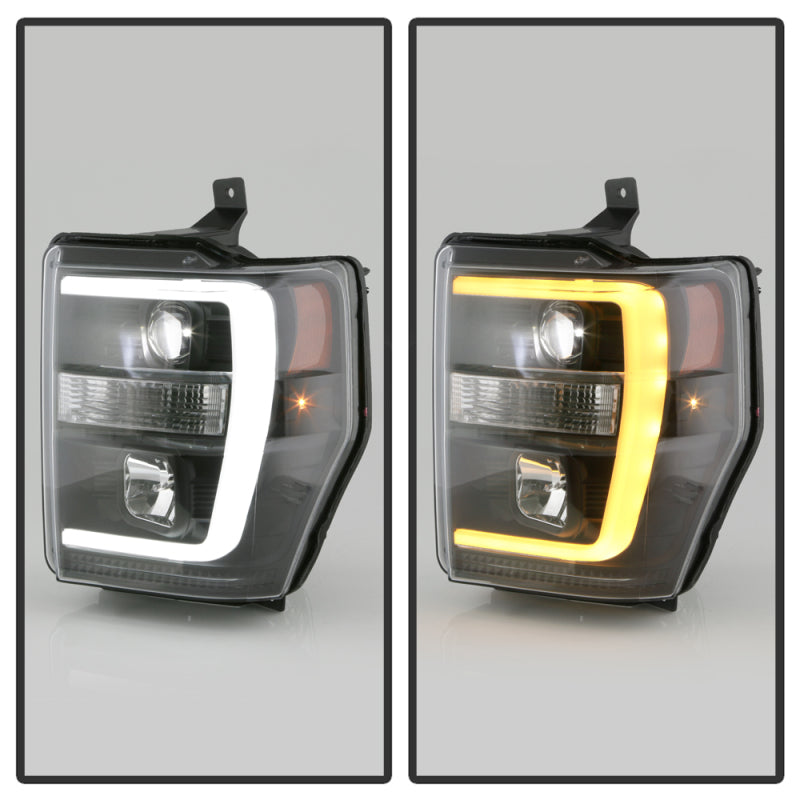 Spyder Ford F-250/350/450 08-10 V2 High-Power LED Headlights-Switch Back-Black PRO-YD-FS08PL-SBLB-BK 5087751 5087751 User 6
