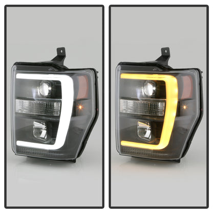 Spyder Ford F-250/350/450 08-10 V2 High-Power LED Headlights-Switch Back-Black PRO-YD-FS08PL-SBLB-BK 5087751 5087751 User 6