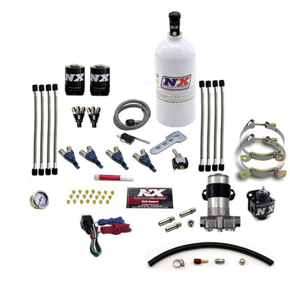 Nitrous Express 4 Cyl Piranha Nitrous Kit (Pro-Mod) w/2.5lb Bottle 60006P 60006P Photo - Primary