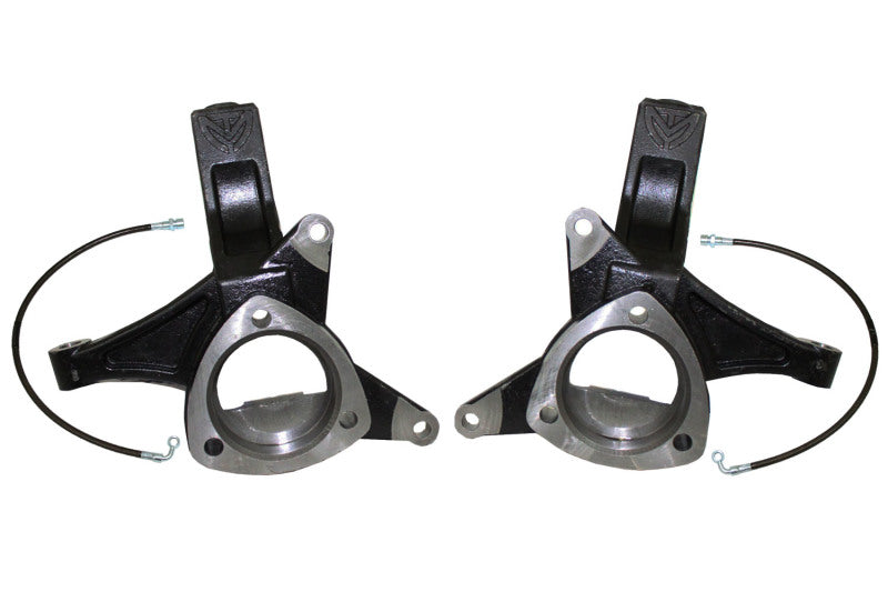 MaxTrac 07-16 GM C1500 2WD 4.5in Front Lift Spindles w/Extended DOT Compliant Brake Lines 701345 701345 Photo - Primary