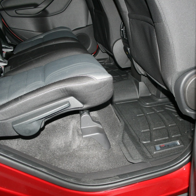 Westin 2013-2018 Ford Escape Wade Sure-Fit Floor Liners 2nd Row - Black 72-113060 72-113060 Photo - Mounted