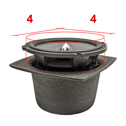 DEI Speaker Baffles Round 4in DSN50311 50311 Photo - Unmounted