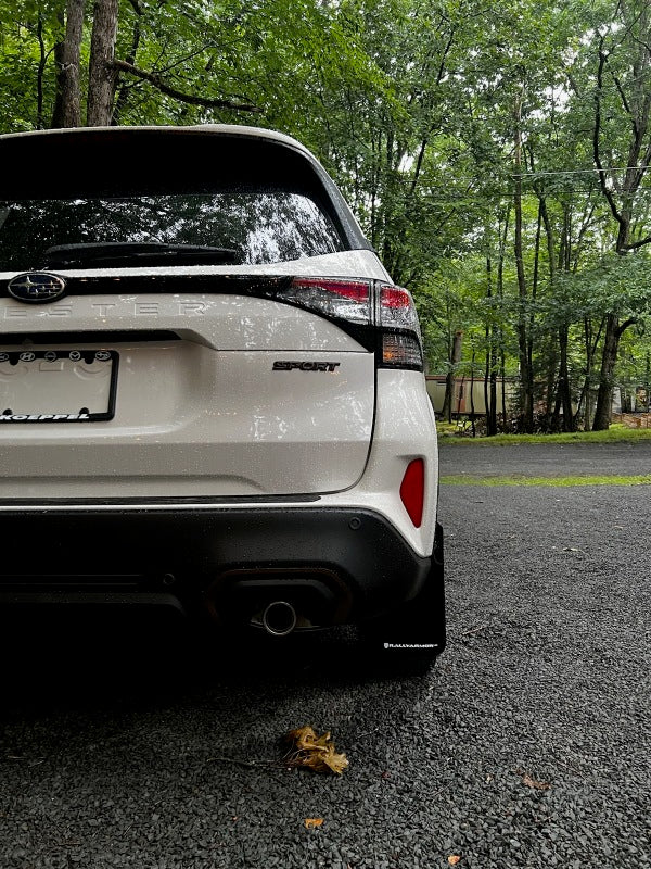 Rally Armor 2025 Subaru Forester Black UR Mud Flap w/Metallic Black Logo MF132-UR-BLK-MBK MF132-UR-BLK-MBK User 1