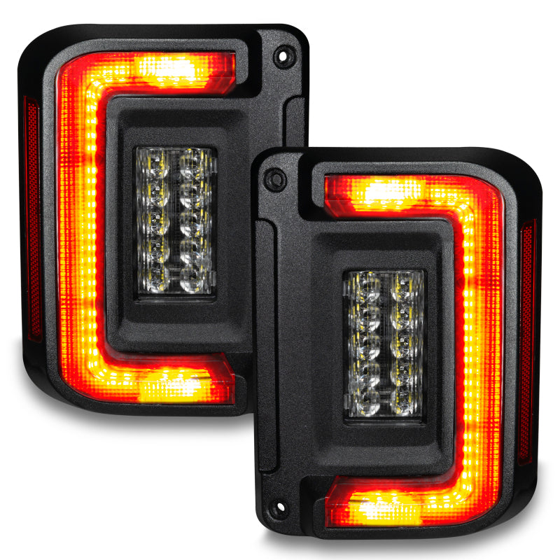 Oracle Lighting 07-17 Jeep Wrangler JK Flush Mount Tail Lights 5891-504 5891-504 Photo - Primary