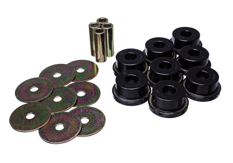 Energy Suspension Sub-Frame Bushing Set Black Rear Performance Polyurethane 19.4102G Photo - Primary