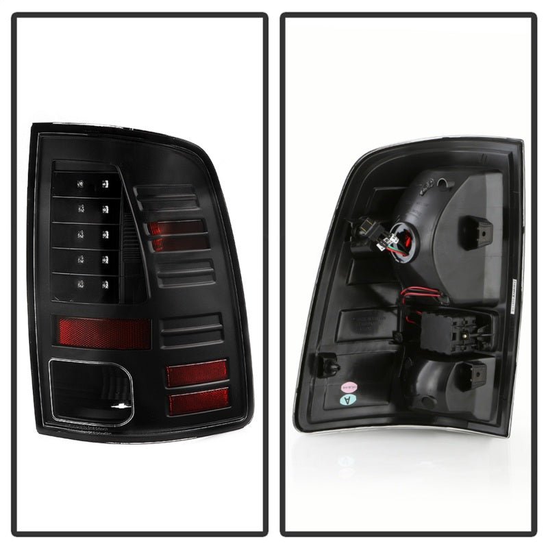 Spyder Dodge Ram 1500 09-18/2500/3500 10-18 LED Tail Lights - Incandescent Model Only - Black 5085900 5085900 Photo - Unmounted