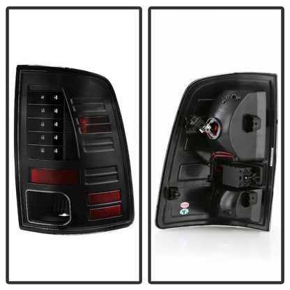 Spyder Dodge Ram 1500 09-18/2500/3500 10-18 LED Tail Lights - Incandescent Model Only - Black 5085900 5085900 Photo - Unmounted