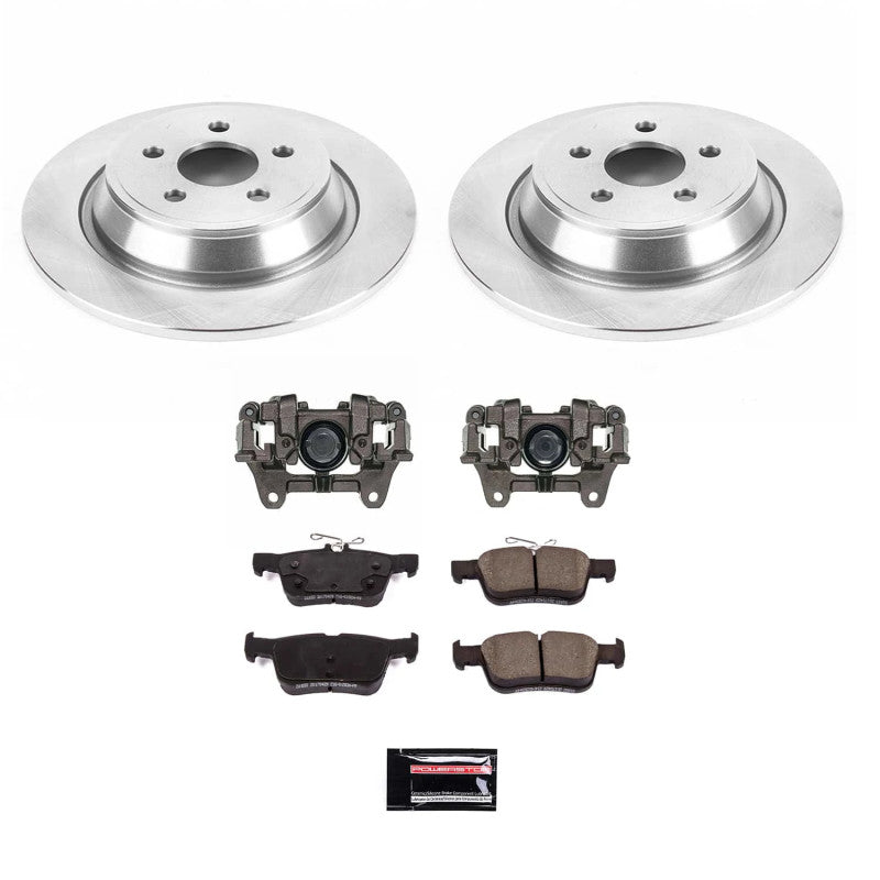 PowerStop Power Stop 15-22 Ford Edge Rear Autospecialty Kit w/Calipers KCOE7417A KCOE7417A Photo - Primary