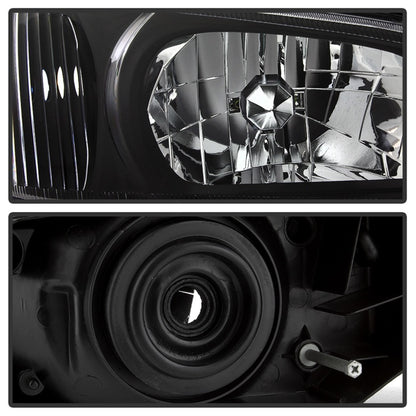 SPYDER xTune 00-01 Nissan Maxima (Excl 20th Anniversary Edition) OEM Headlights - Black (HD-JH-NM00-BK) 9042782 9042782 Photo - Unmounted