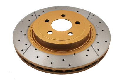 DBA 09-20 Dodge Challenger Front Drilled & Slotted Street Series Rotor 2438X 2438X Photo - out of package