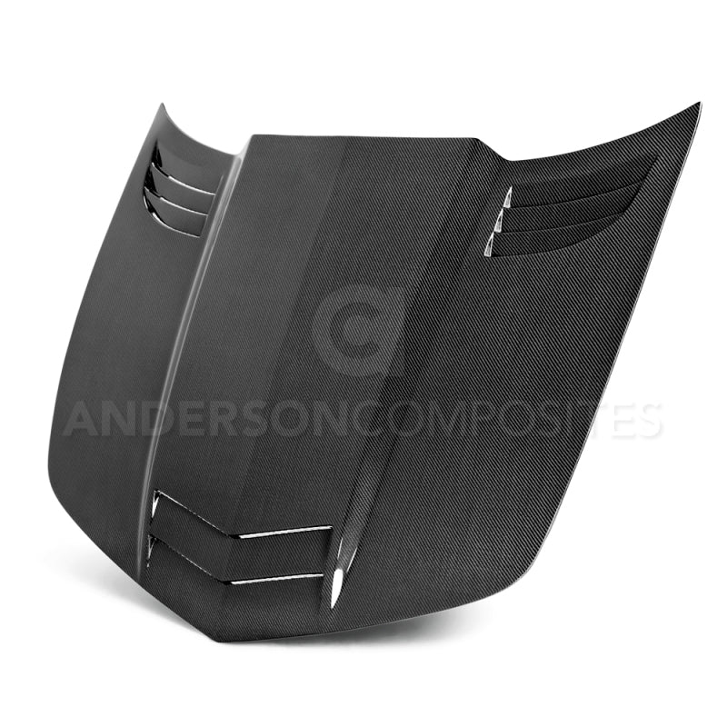 Anderson Composites 10-13 Chevy Camaro TT-Style Carbon Fiber Hood AC-HD1011CHCAM-TT AC-HD1011CHCAM-TT Photo - Primary