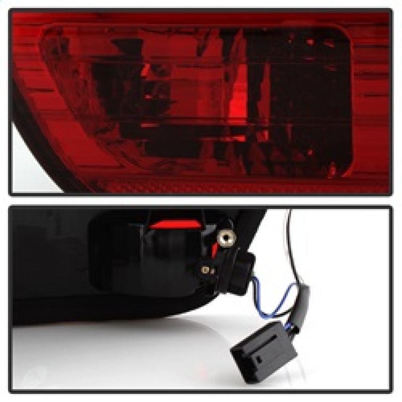 Spyder BMW E53 X5 00-06 4PCS Euro Style Tail Lights- Red Smoke ALT-YD-BE5300-RS 5000842 5000842 Photo - Unmounted