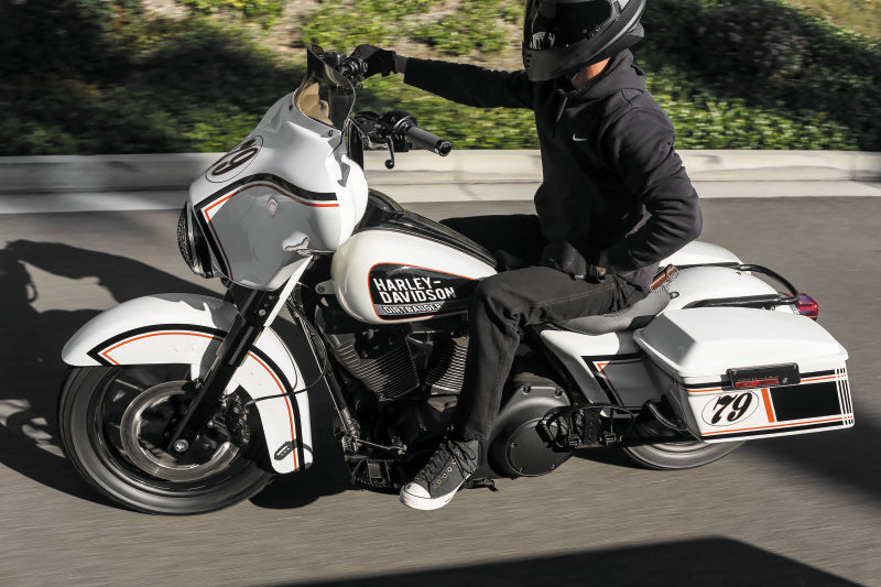 Burly Brand MX Floorboards - Black B13-1050B B13-1050B User 3