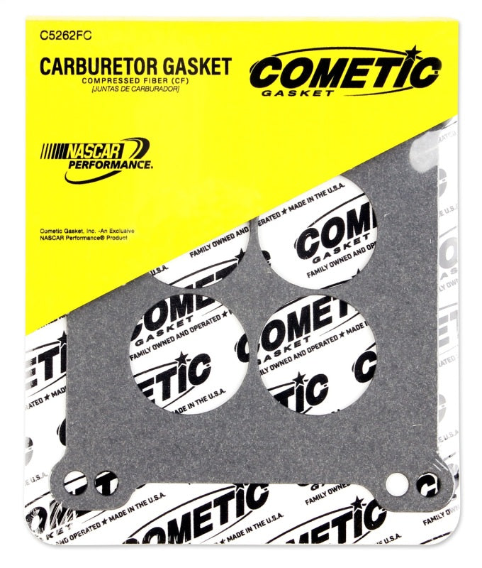 Cometic Gasket Cometic Holley 4 BBL .060in Fiber Carburetor Mounting Gasket - 4 Hole - 1.750in Holes C5262FC C5262FC Photo - Unmounted
