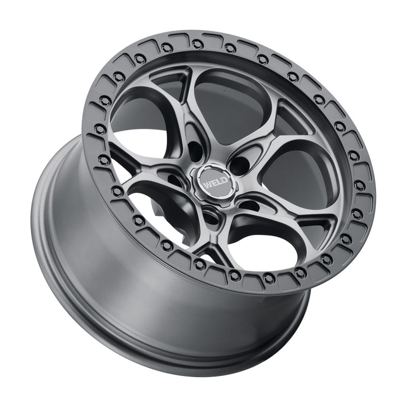Weld Off-Road W107 17X9.0 Ledge 5X127 ET00 BS5.00 Satin Gun 71.5 W10779075500 W10779075500 Photo - Primary