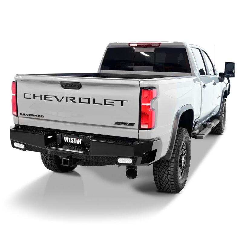 Westin 19-20 Chevy Silverado 1500 HDX Bandit Rear Bumper - Black 58-341185 58-341185 Photo - Primary