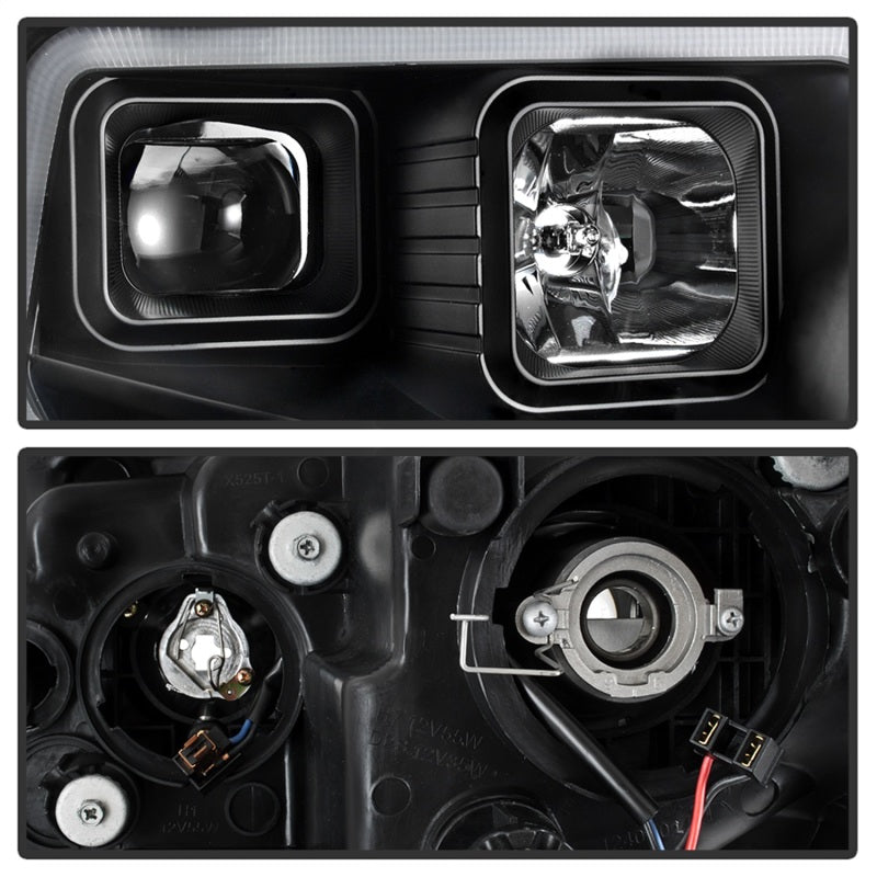 SPYDER xTune 14-17 Toyota Tundra DRL LED Light Bar Projector Headlights - Black (PRO-JH-TTU14-LB-BK) 9043024 9043024 Photo - Unmounted