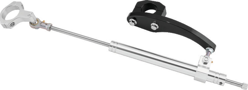 TwinPower Twin Power 09-13 FLH FLT Models Satin Finish Steering Damper Kit 601144 601144 Photo - Primary