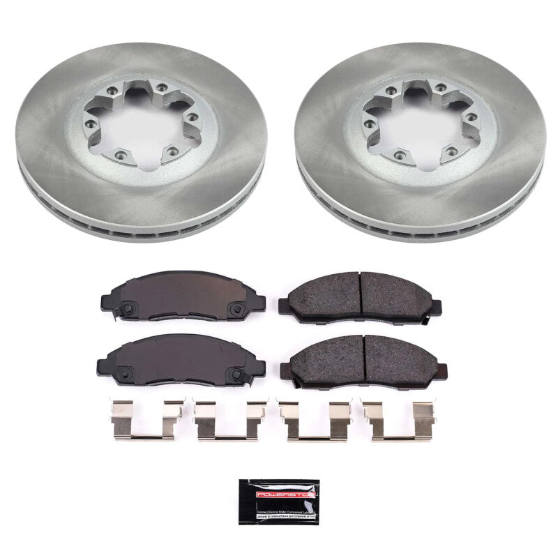 PowerStop Power Stop 07-08 Isuzu i-370 Front Semi-Coated Rotor Kit SC2066 SC2066 Photo - Primary
