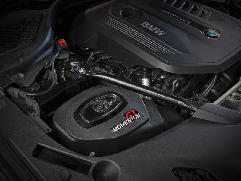 aFe POWER Momentum GT Pro 5R Intake System 17-21 BMW 540i (G30) L6-3.0L (t) B58 50-70073R 50-70073R Photo - Mounted