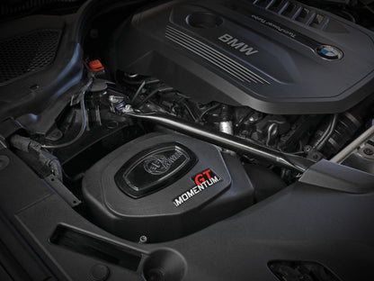 aFe POWER Momentum GT Pro Dry S Intake System 17-21 BMW 540i (G30) L6-3.0L (t) B58 50-70073D 50-70073D Photo - Mounted