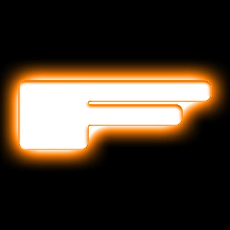 ORACLE Lighting Universal Illuminated LED Letter Badges - Matte White Surface Finish - F 3140-F-005 3140-F-005 Photo - Primary