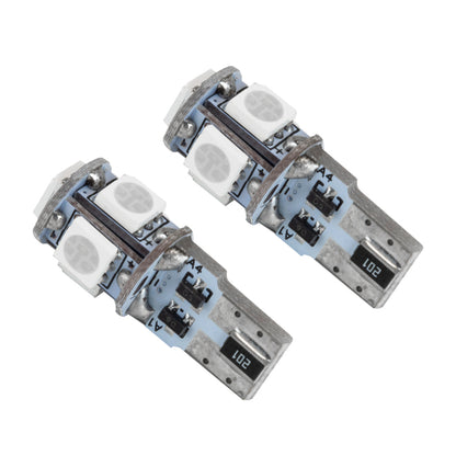 ORACLE Lighting Oracle T10 5 LED 3 Chip SMD Bulbs (Pair) - Aqua 4801-010 4801-010 Photo - Primary