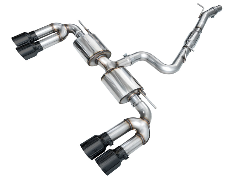 AWE Tuning AWE 22-24 Audi 8Y S3 Touring Edition Exhaust - Diamond Black Tips 3015-43897 3015-43897 Photo - Primary