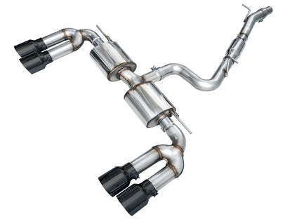 AWE Tuning AWE 22-24 Audi 8Y S3 Touring Edition Exhaust - Diamond Black Tips 3015-43897 3015-43897 Photo - Primary