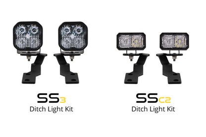 Diode Dynamics 16-21 Toyota Tacoma Pro SS3 LED Ditch Light Kit - White Combo DD6374 DD6374 User 6