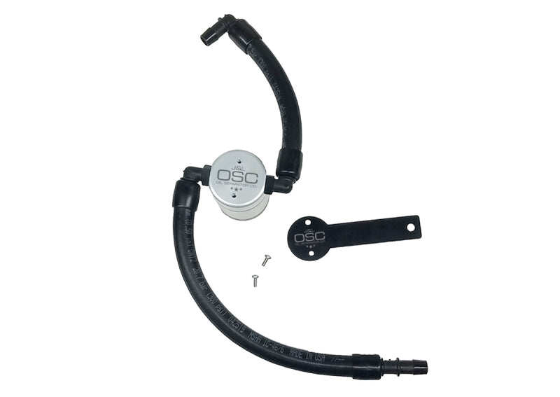 J&L 2019-2023 Dodge Ram 1500 5.7L Oil Separator 3.0 Passenger Side - Clear Anodized 3067P-C 3067P-C Photo - Primary