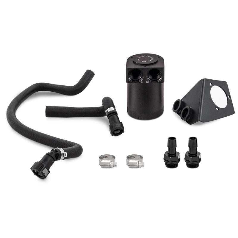 Mishimoto 2020+ Chevrolet Corvette C8 Baffled Oil Catch Can Kit (PCV Side) - Black MMBCC-C8-20P MMBCC-C8-20P Photo - Primary