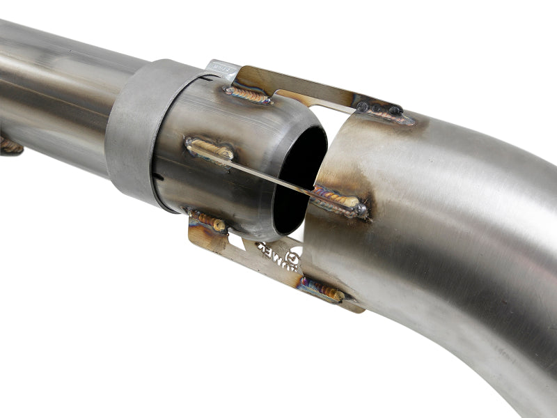 aFe MACH Force-XP 3in 409 SS Cat-Back Exhaust w/Polish Tip 16-18 GM Colorado/Canyon I4-2.8L (td) LWN 49-44100-P 49-44100-P Photo - Unmounted