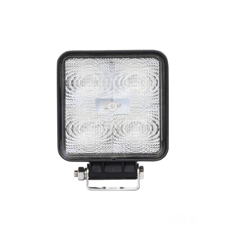 Westin LED Work Utility Light Square 4.5 inch x 5.4 inch Flood w/3W Epistar - Black 09-12210 09-12210 Photo - Primary