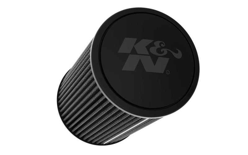 K&N Engineering K&N Universal Round Clamp-On Air Filter 3in ID 9in Height 6in Base OD 5.25 Top OD RU-3109HBK RU-3109HBK Photo - Primary