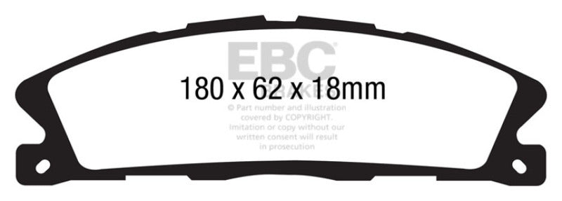 EBC Disc Brake Pad Set DP21886 Photo - Primary