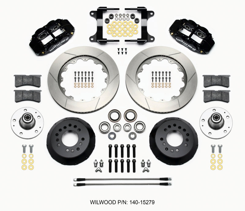 Wilwood Narrow Superlite 6R Front Hub Kit 14.00in 82-92 Camaro//Firebird 140-15279 140-15279 Photo - Primary