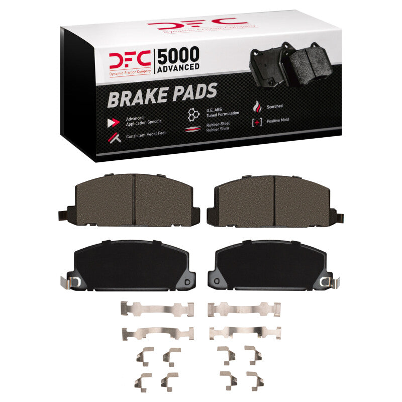 DFC DFC 5000 Advanced Semi Met Brake Pads Brakes, Rotors & Pads Brake Pads - OE main image