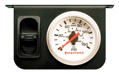 Firestone Air Adjustable Leveling Control Panel w/Single Gauge 0-150psi - White Face (WR17602225) 2225 2225 Photo - Primary