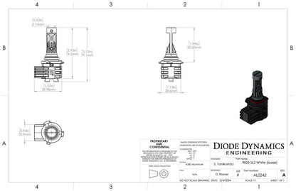 Diode Dynamics 9005/9011/H10 White SL2 LED Bulb (one) DD0463S DD0463S User 6
